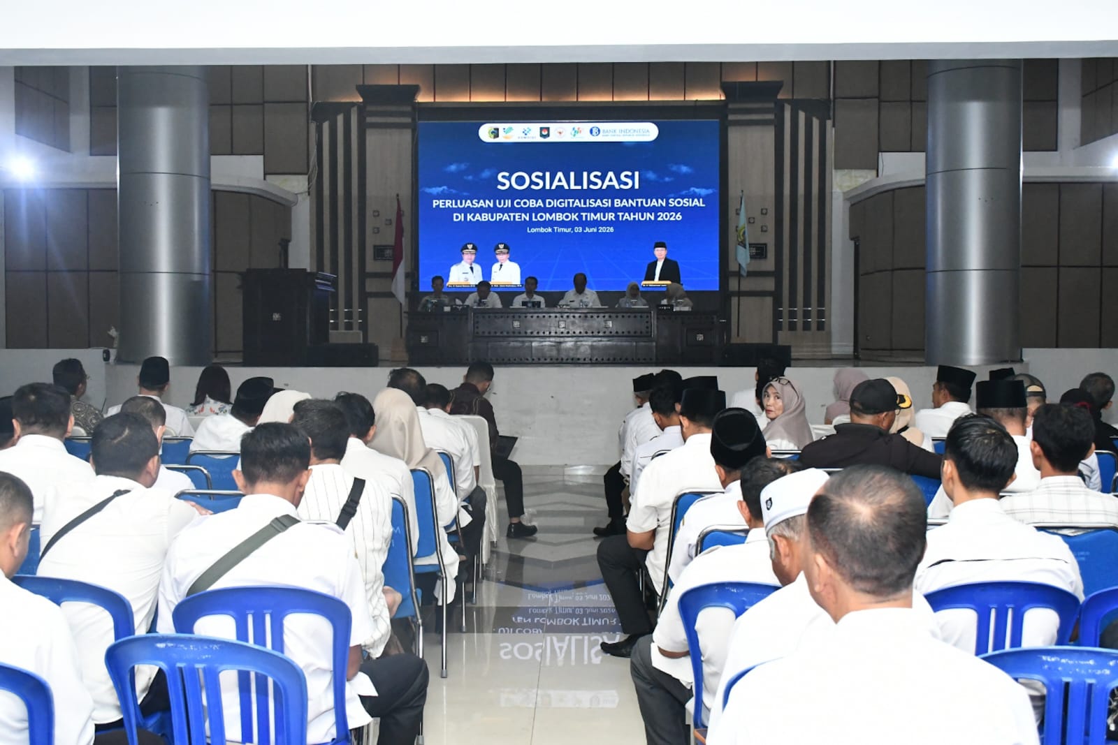 Lotim Pilot Project Digitalisasi Bansos Nasioanal